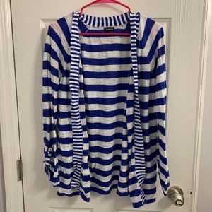 TORRID stripped cardigan